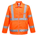 Hi-Vis polyesteri-puuvilla bomber-takki