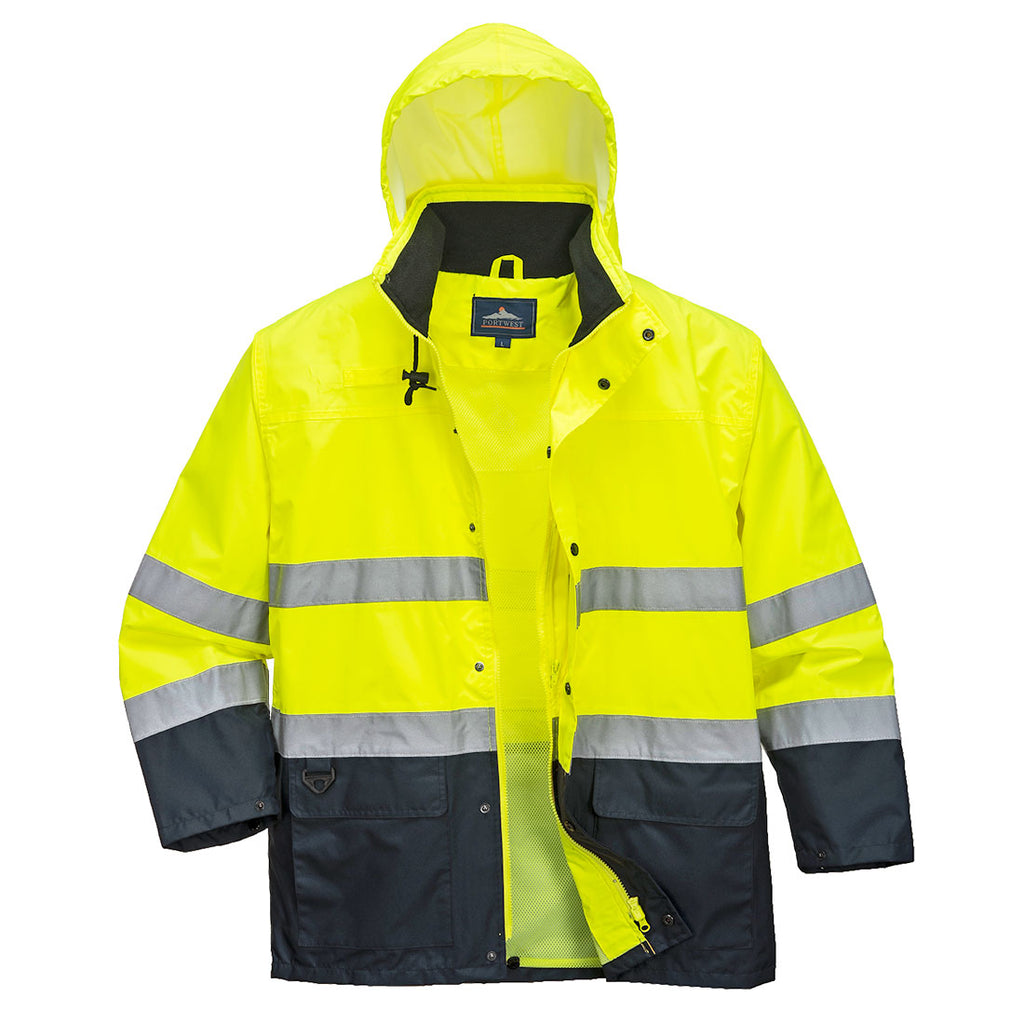 Lite kaksisävy Trafic-takki - Kelta/navy
