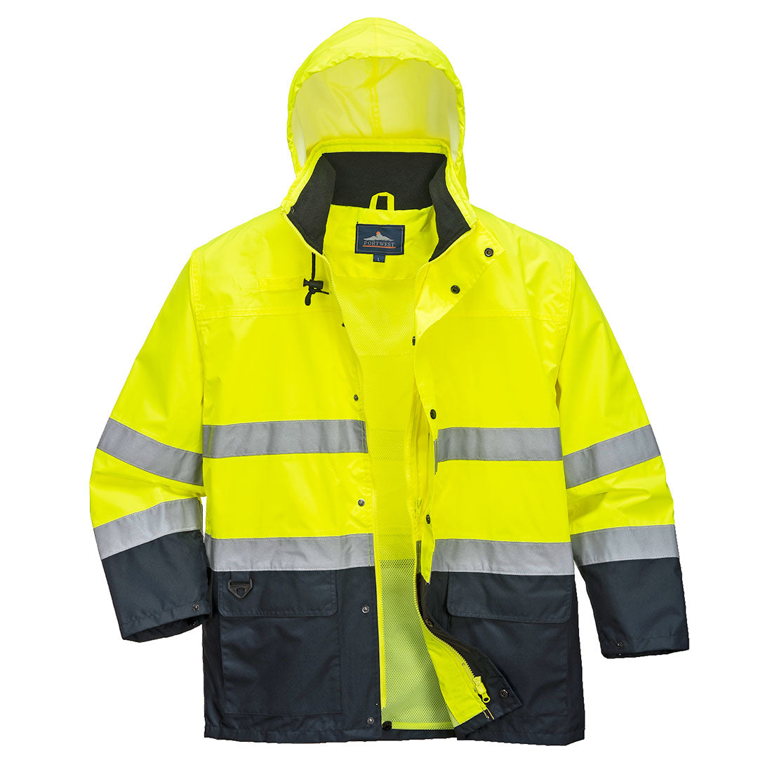 Lite kaksisävy Trafic-takki - Kelta/navy