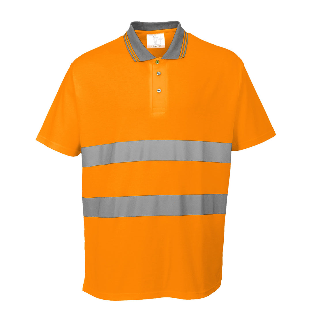 Hi-Vis Cotton Comfort-pikee paita