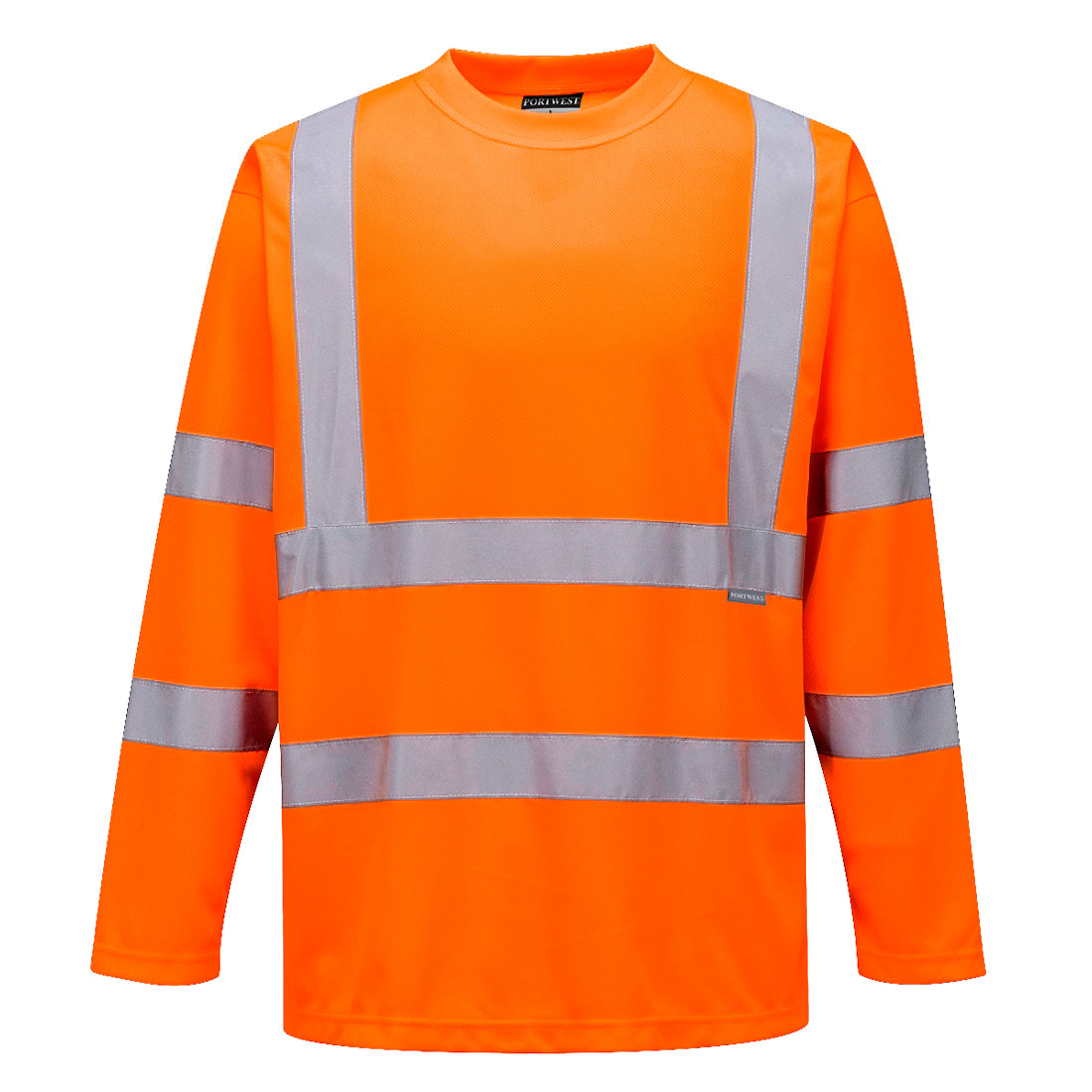 HiVis pitkähihainen t-paita - Oranssi