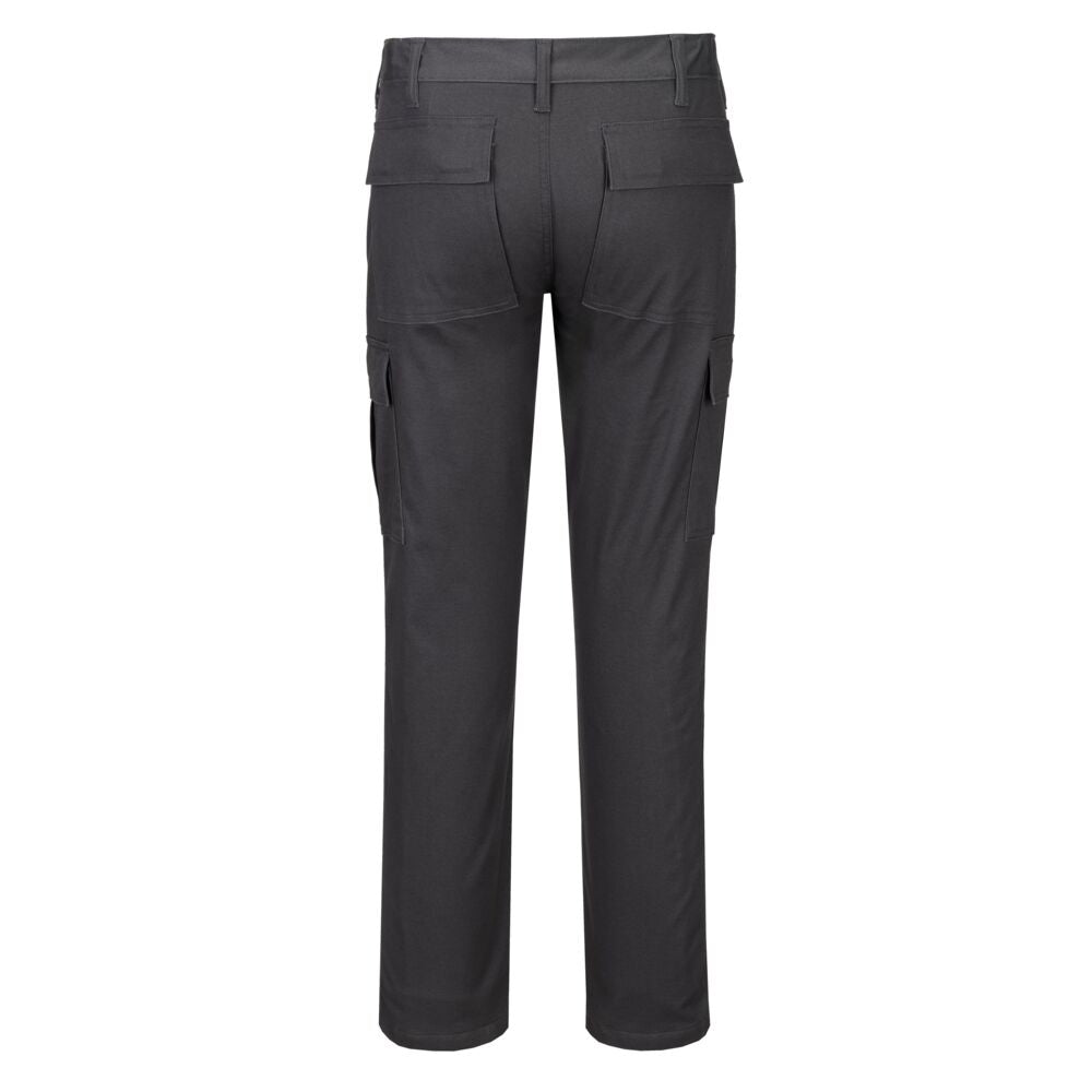 Jousto Slim Fit Combat-housut - Metallinharmaa