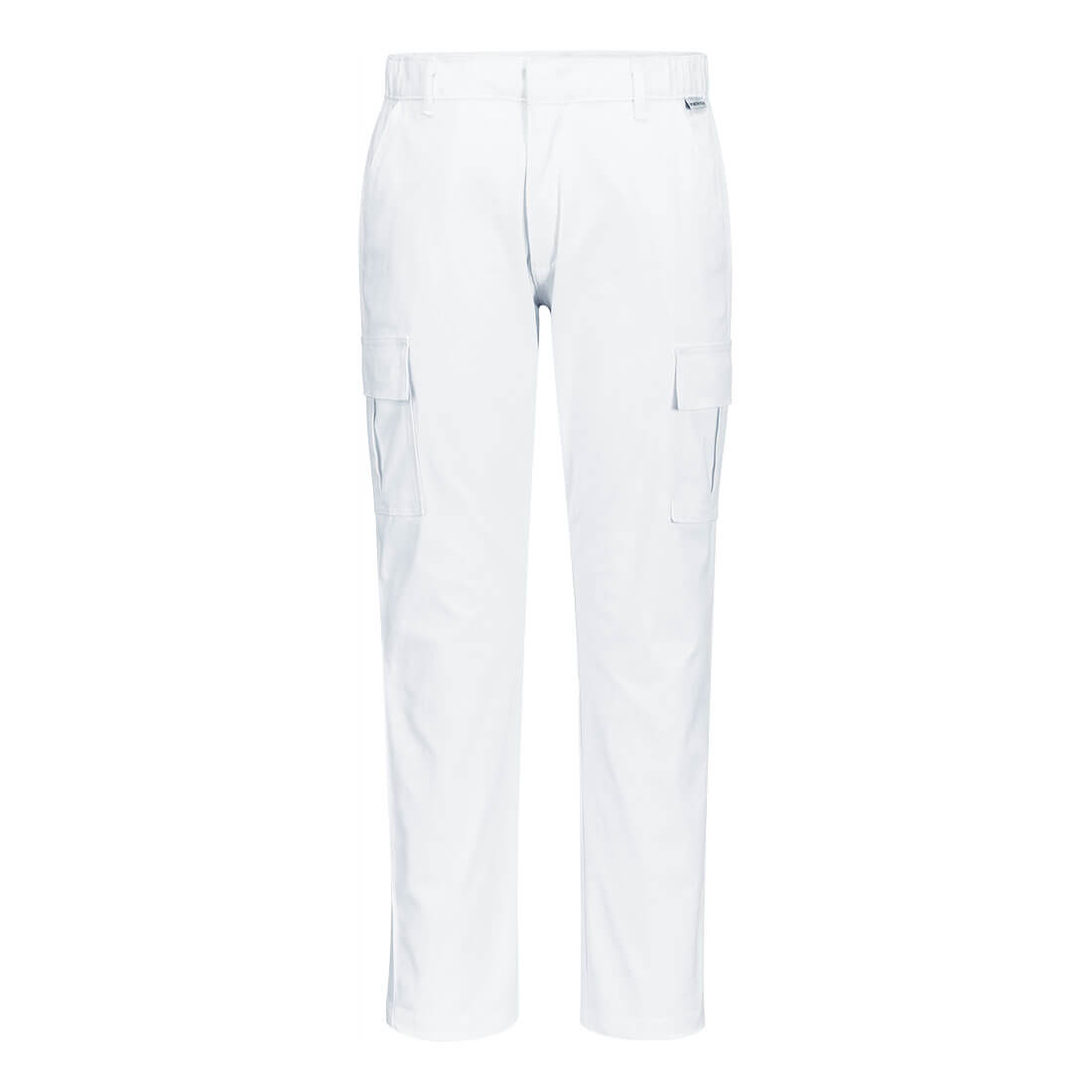 Jousto Slim Fit Combat-housut - Valkoinen