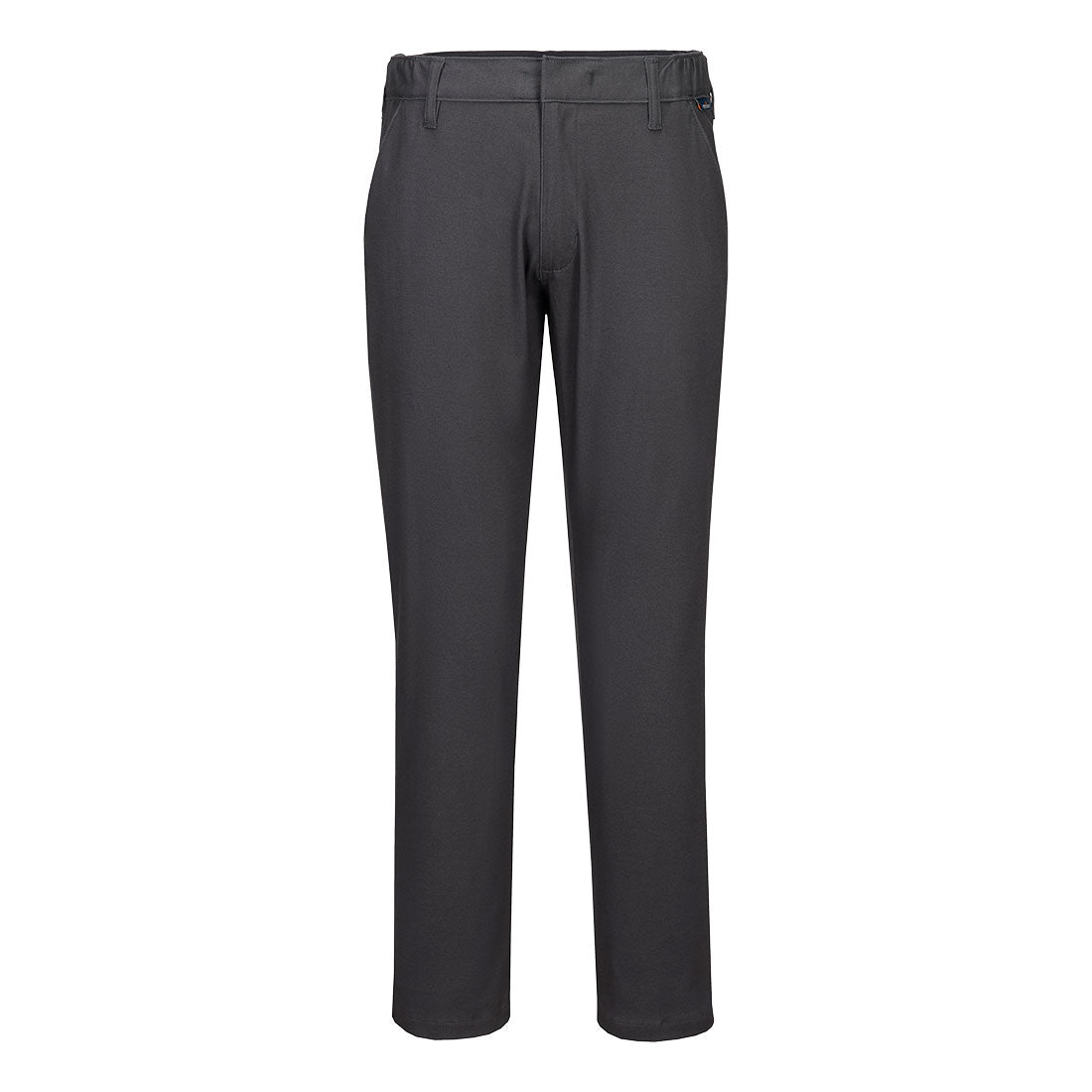 Stretch Slim Chino-housut - Metallinharmaa