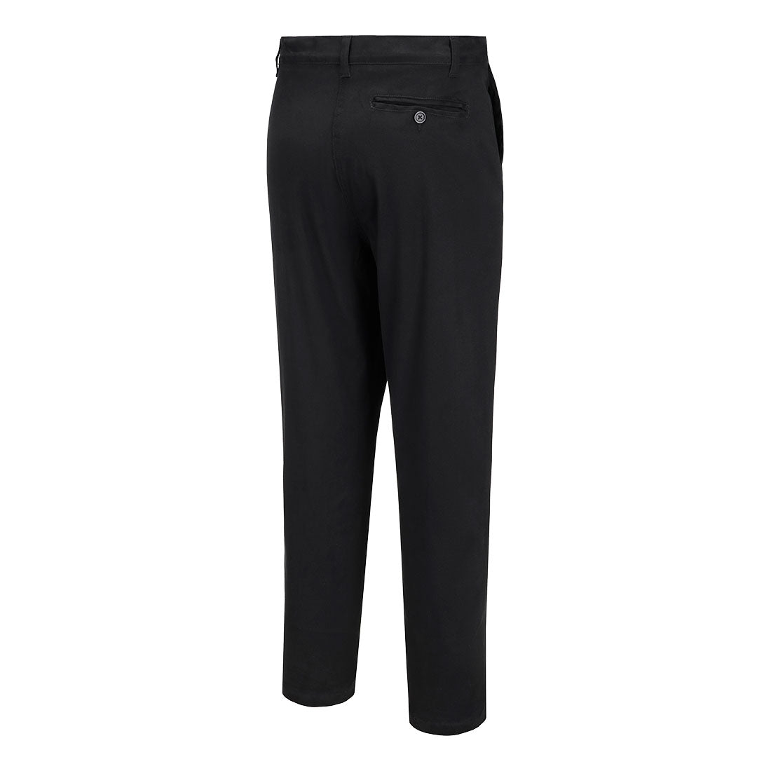 Naisten Stretch Slim Chino-housut - Musta