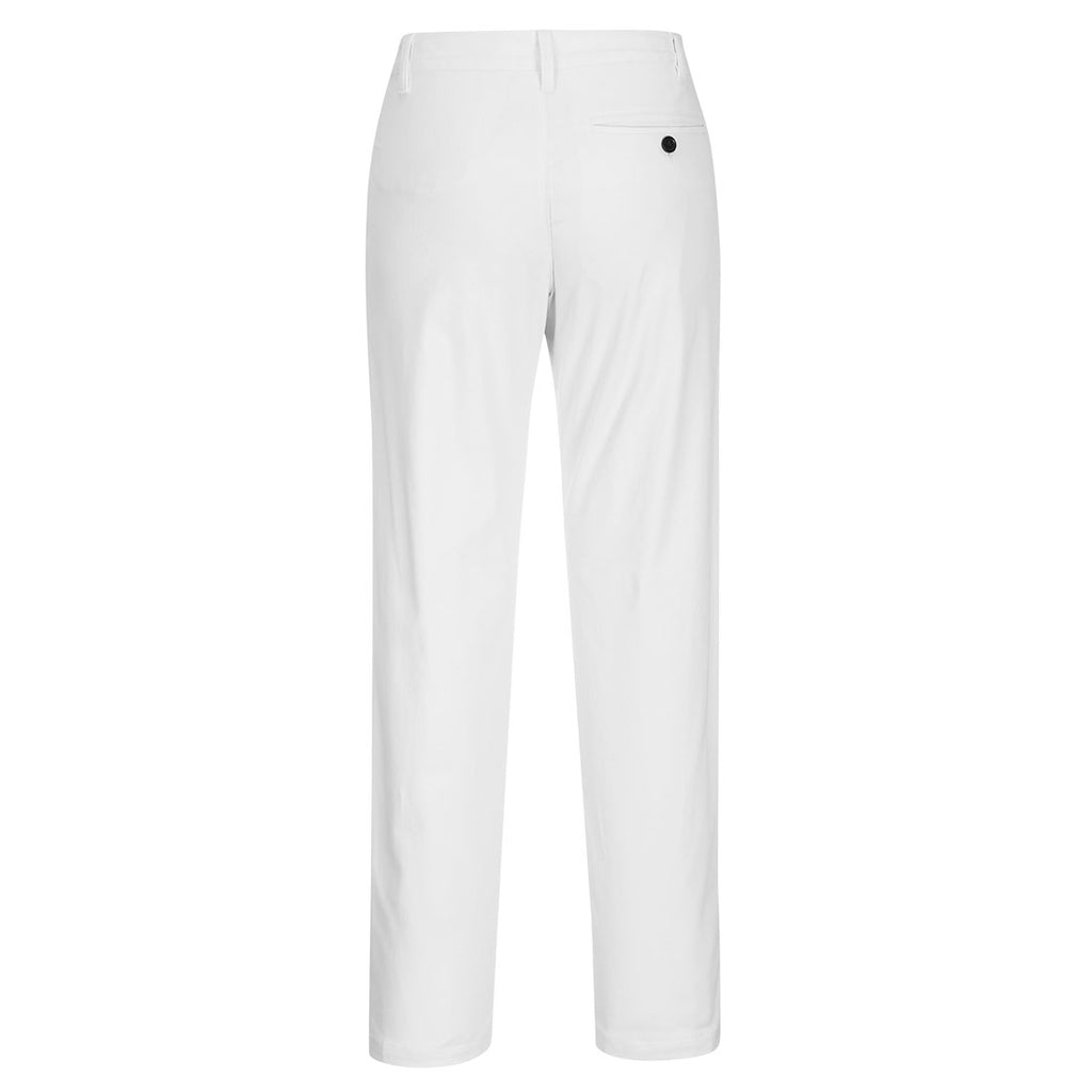 Naisten Stretch Slim Chino-housut - Valkoinen