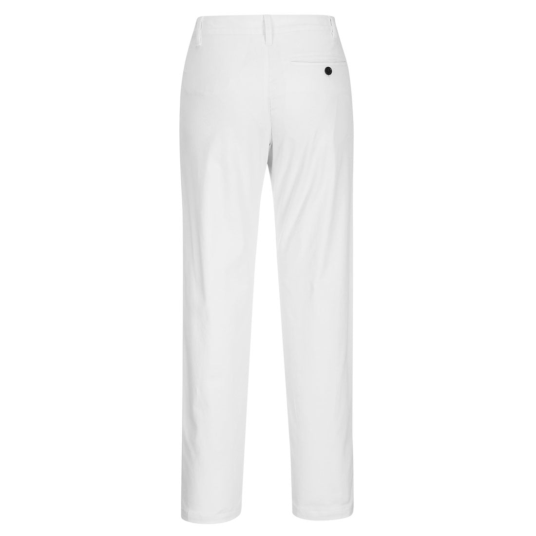 Naisten Stretch Slim Chino-housut - Valkoinen