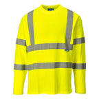 Hi-Vis pitkähihainen paita - Keltainen