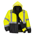 Hi-Vis Premium 3-in-1 Bomber-takki