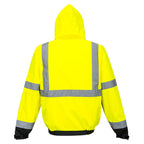 Hi-Vis Premium 3-in-1 Bomber-takki - Kelta/musta