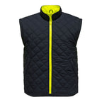 Hi-Vis 7-in-1 kaksiväri Traffic-Takki - Kelta/navy