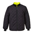 Hi-Vis 7-in-1 kaksiväri Traffic-Takki - Kelta/navy