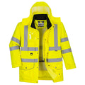 Hi-Vis hengittävä 7-in-1 Traffic takki