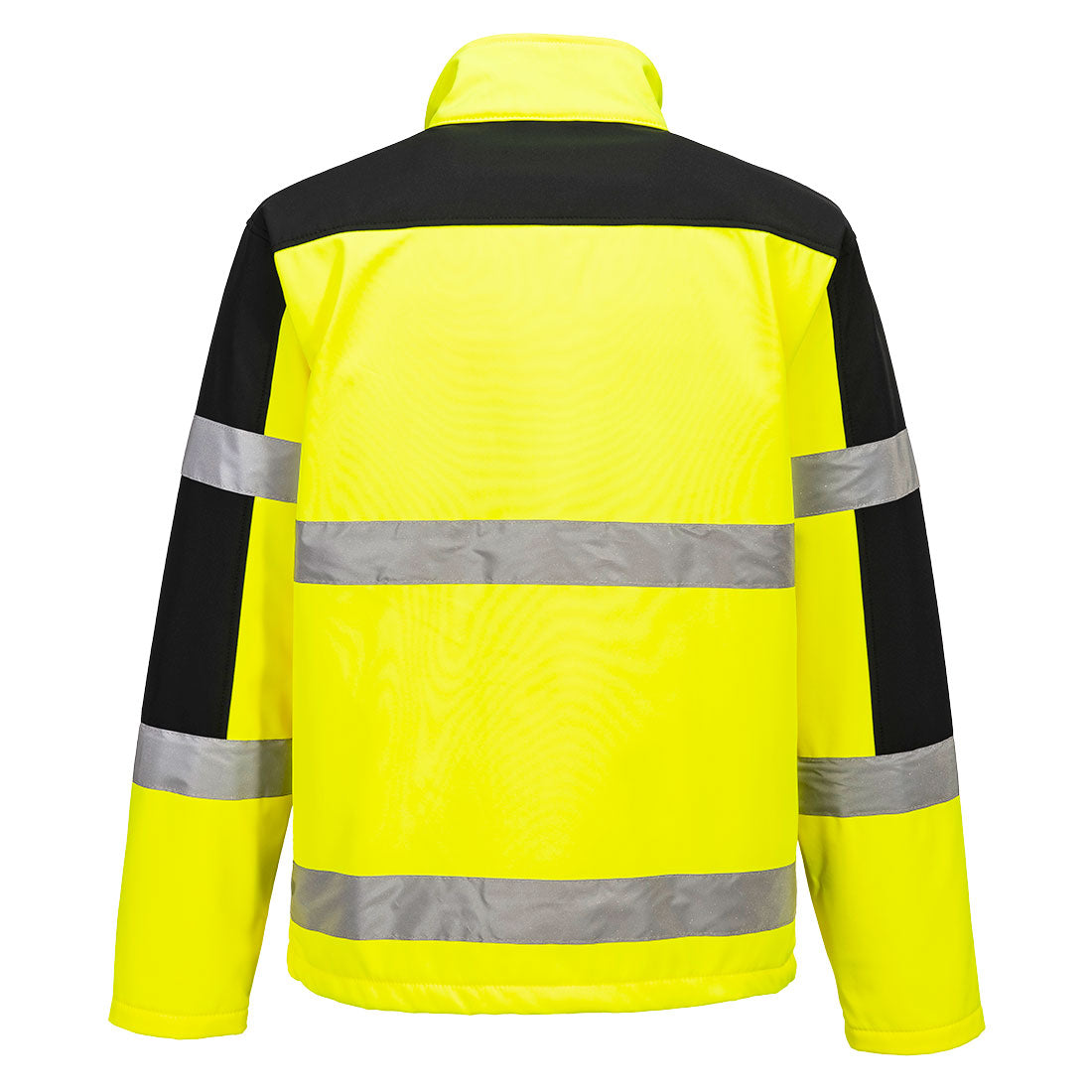 Kaksiväri Softshell-takki (3L) - Keltainen