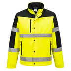 Kaksiväri Softshell-takki (3L) - Keltainen