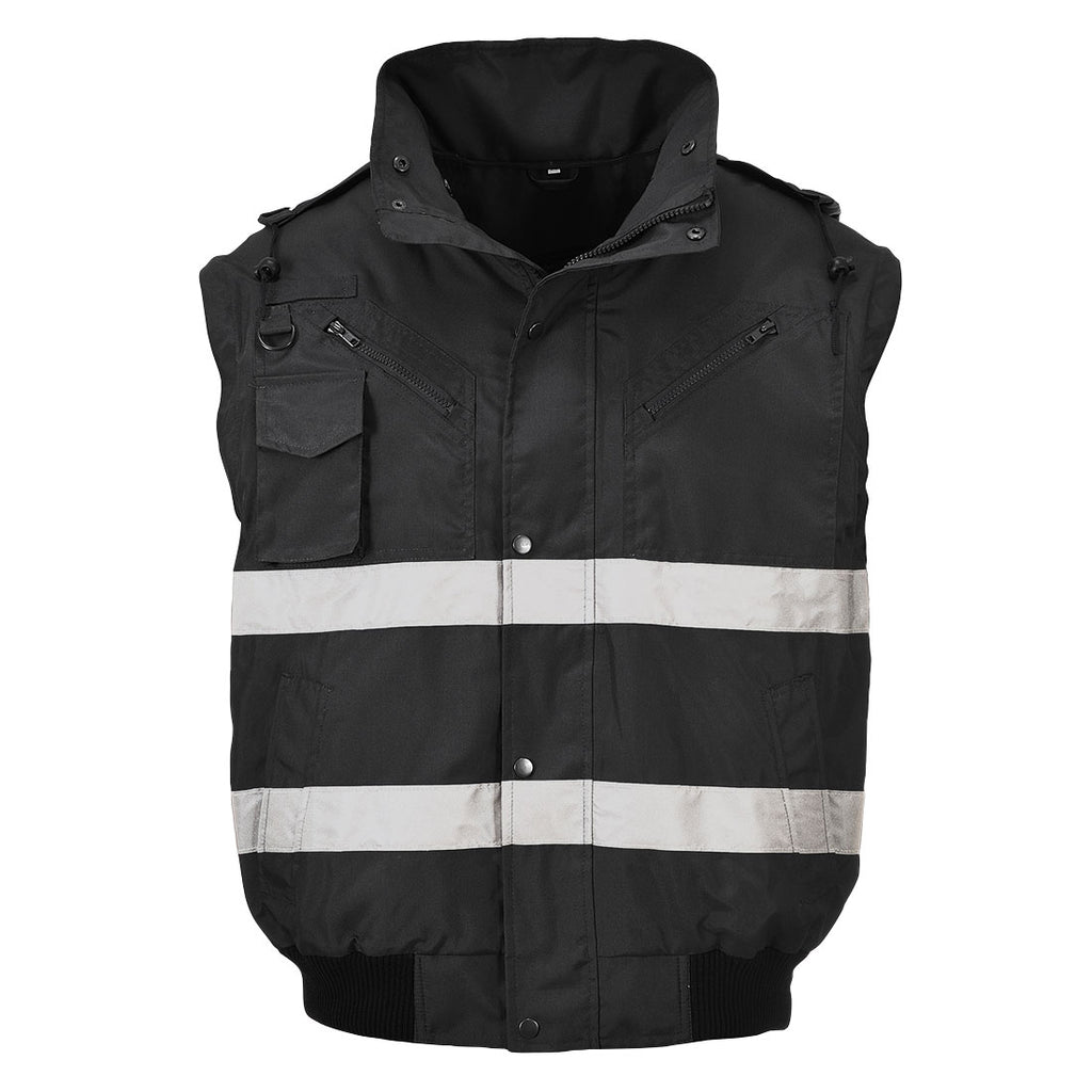 Iona 4-in-1 Bomber-takki - Musta