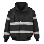 Iona 4-in-1 Bomber-takki - Musta