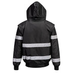 Iona 4-in-1 Bomber-takki - Musta