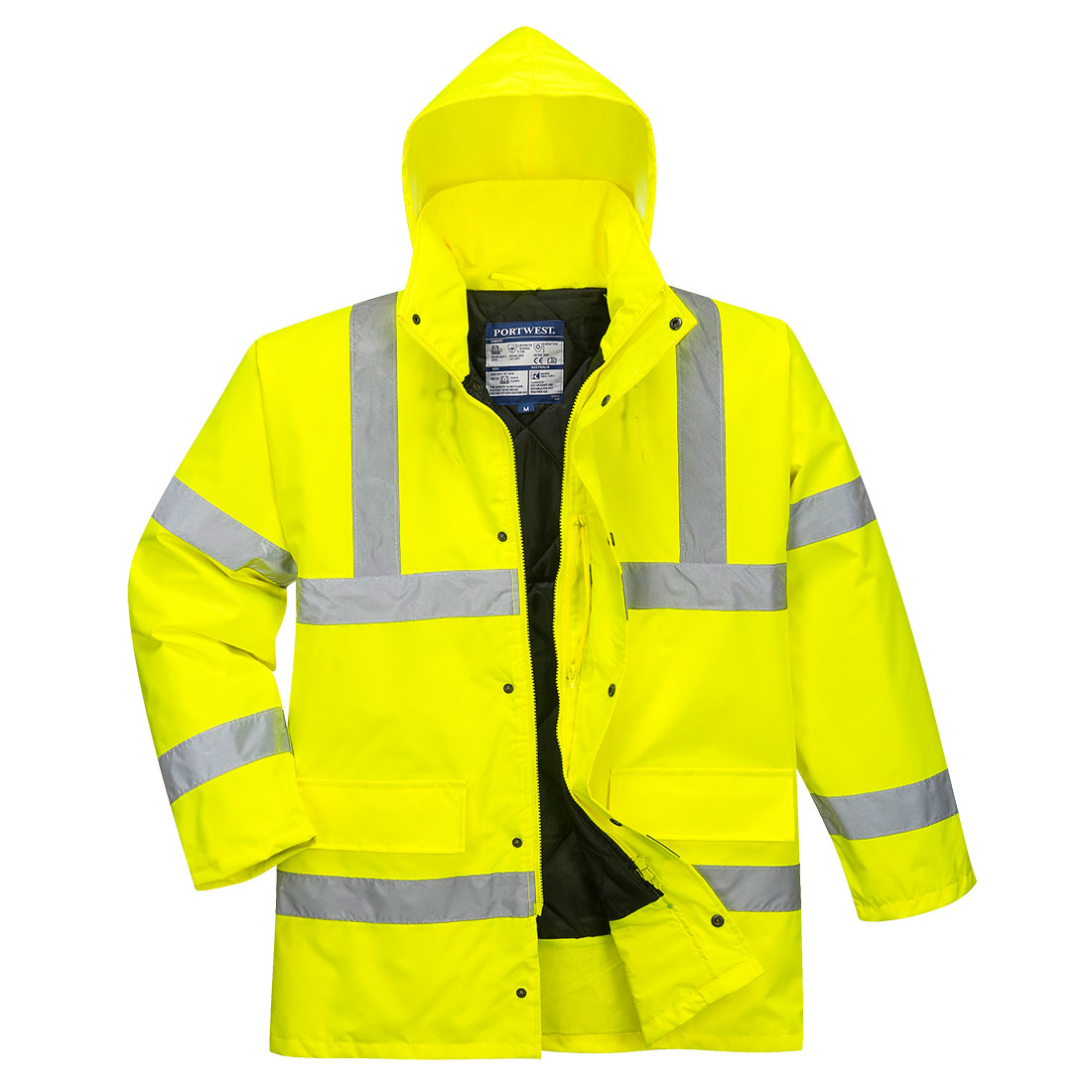 Hi-Vis Traffic-talvitakki - Keltainen