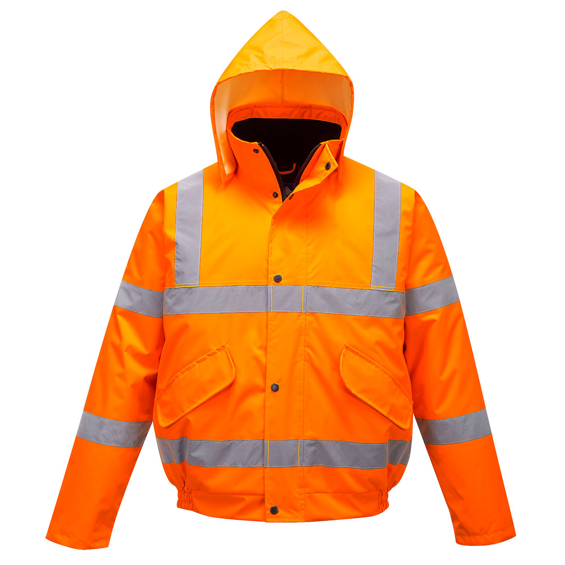 Hi-Vis bomber-takki - Oranssi