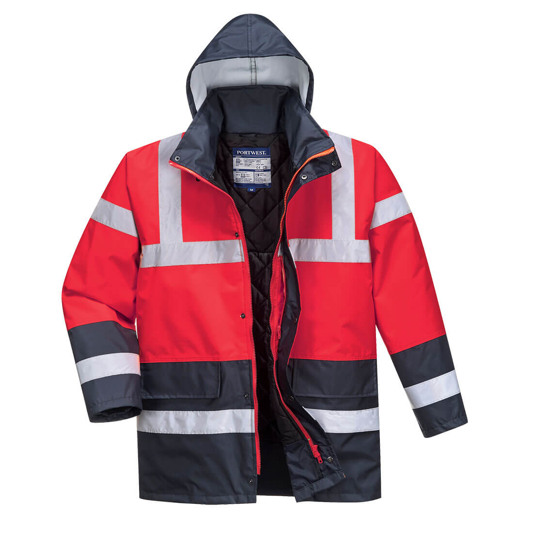 Hi-Vis kontrasti Traffic-takki