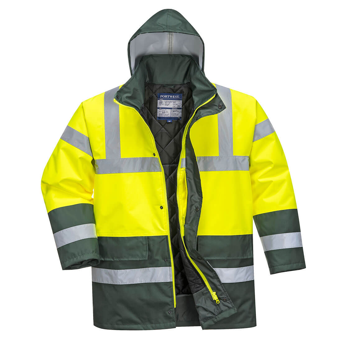 Hi-Vis kontrasti Traffic-takki