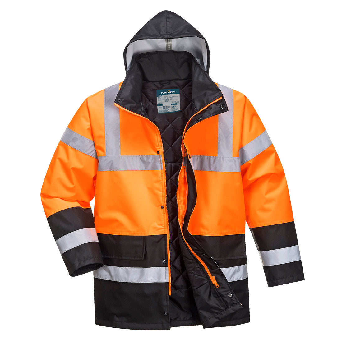 Hi-Vis kaksisävy Traffic-takki