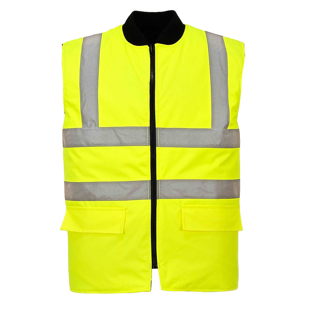 Hi-Vis Kääntölämpöliivi - Keltainen