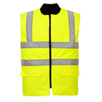 Hi-Vis Kääntölämpöliivi - Keltainen