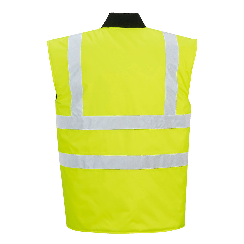Hi-Vis Kääntölämpöliivi - Keltainen