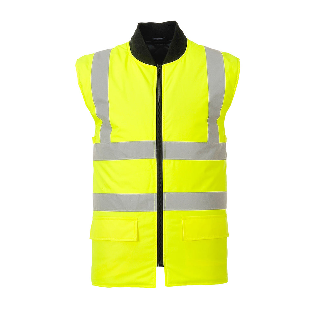 Hi-Vis 4-in-1 Kontrasti Traffic-Takki - Kelta/navy