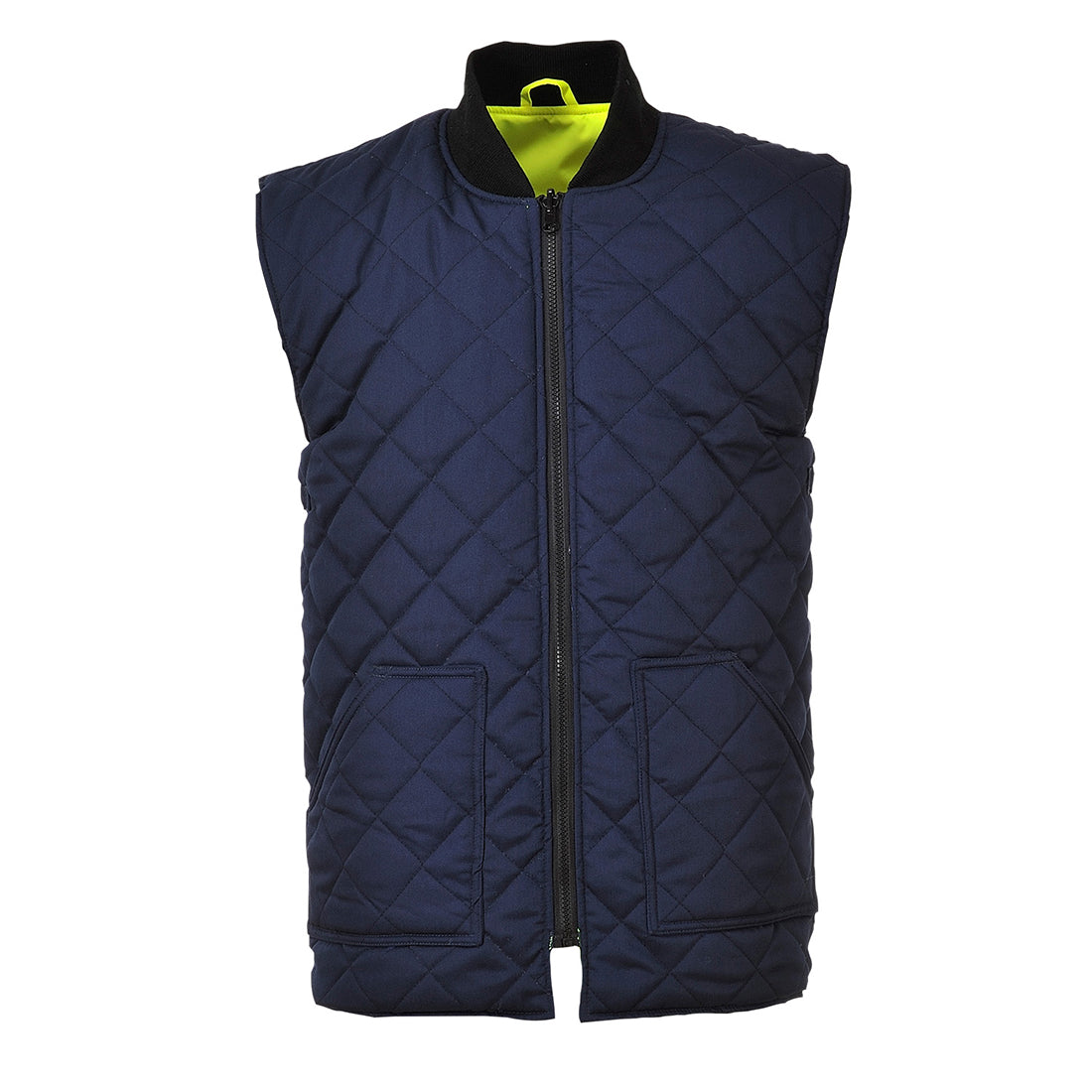 Hi-Vis 4-in-1 Kontrasti Traffic-Takki - Kelta/navy