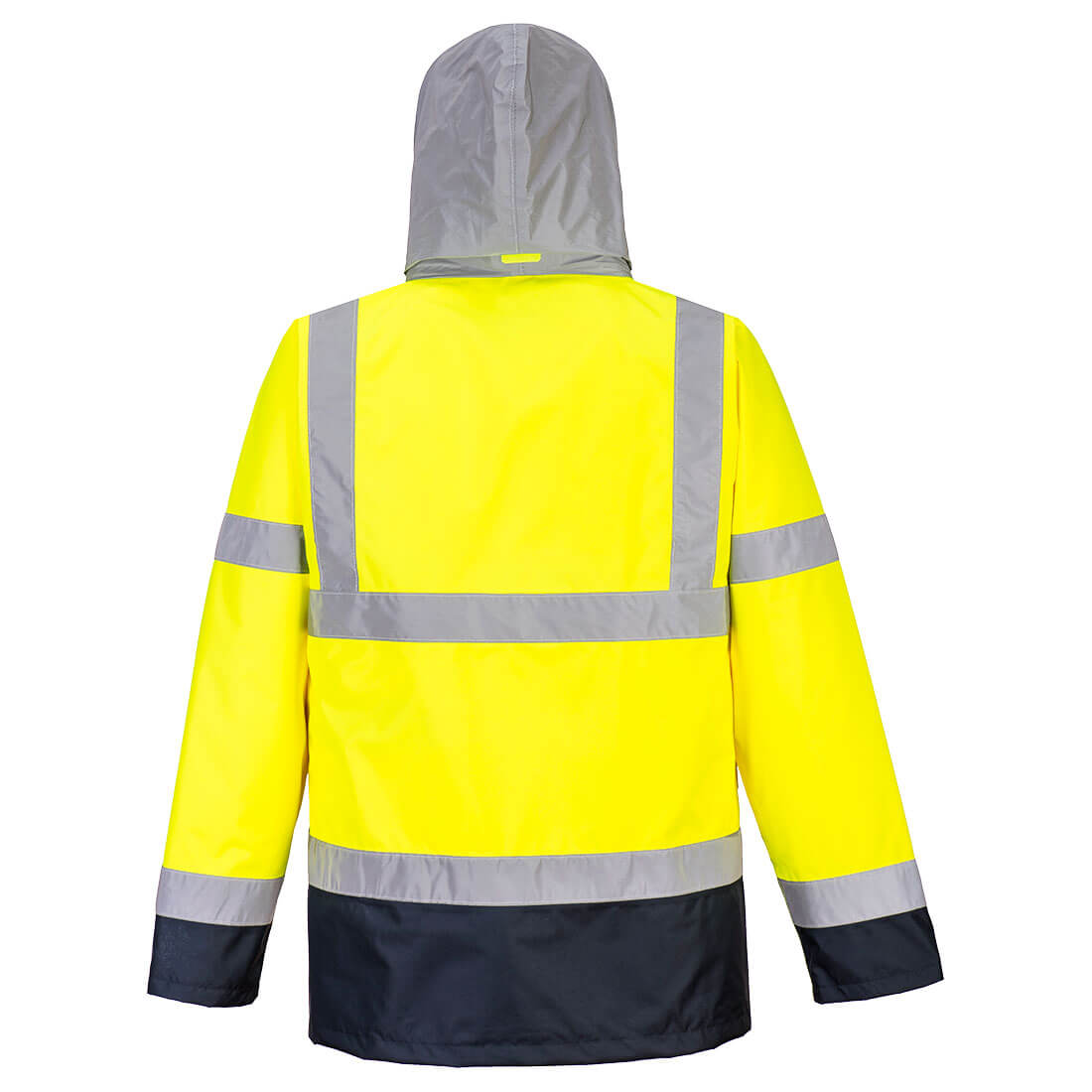 Hi-Vis 4-in-1 Kontrasti Traffic-Takki - Kelta/navy