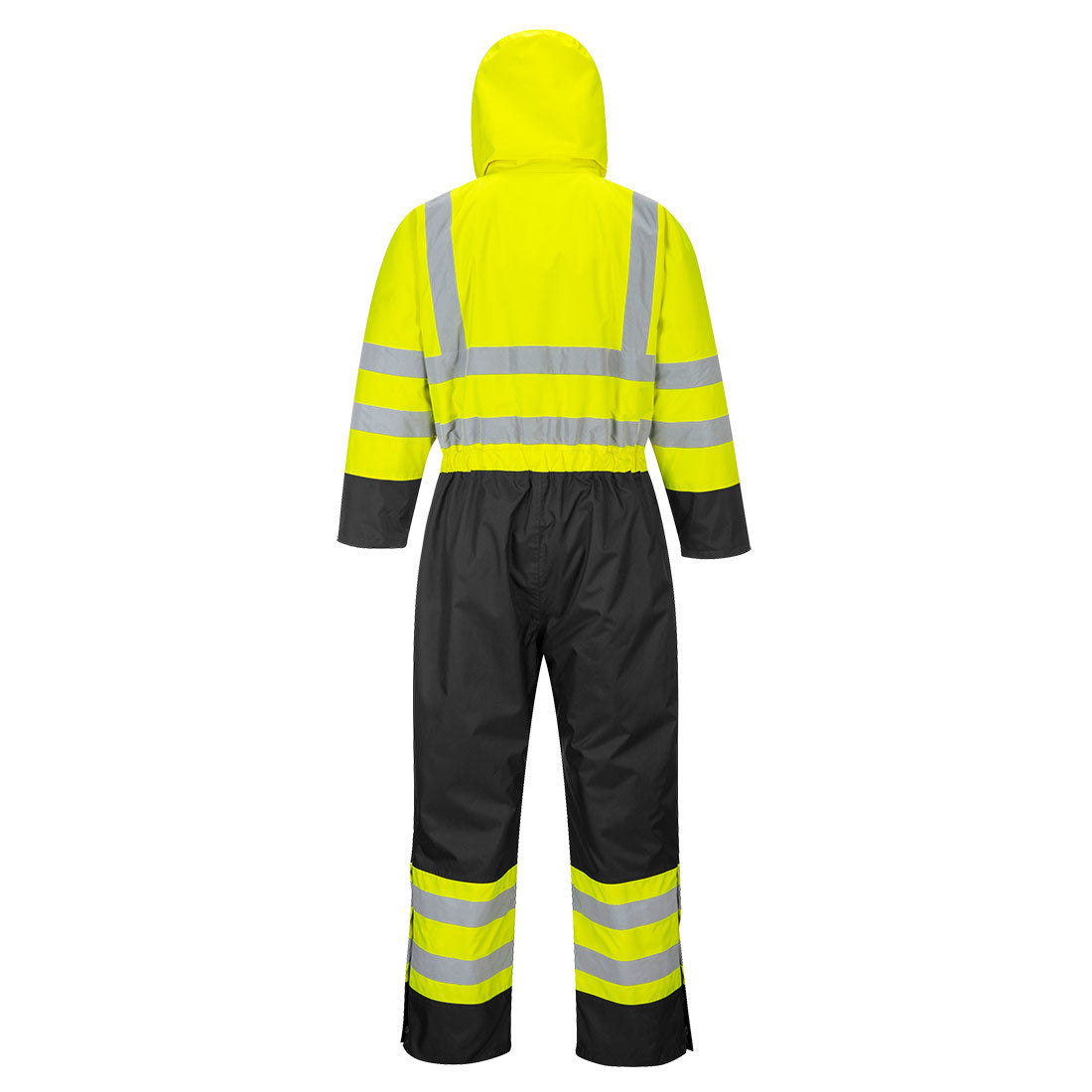 Hi-Vis Vuorelliset haalarit - Kontrastiväritys - Kelta/musta