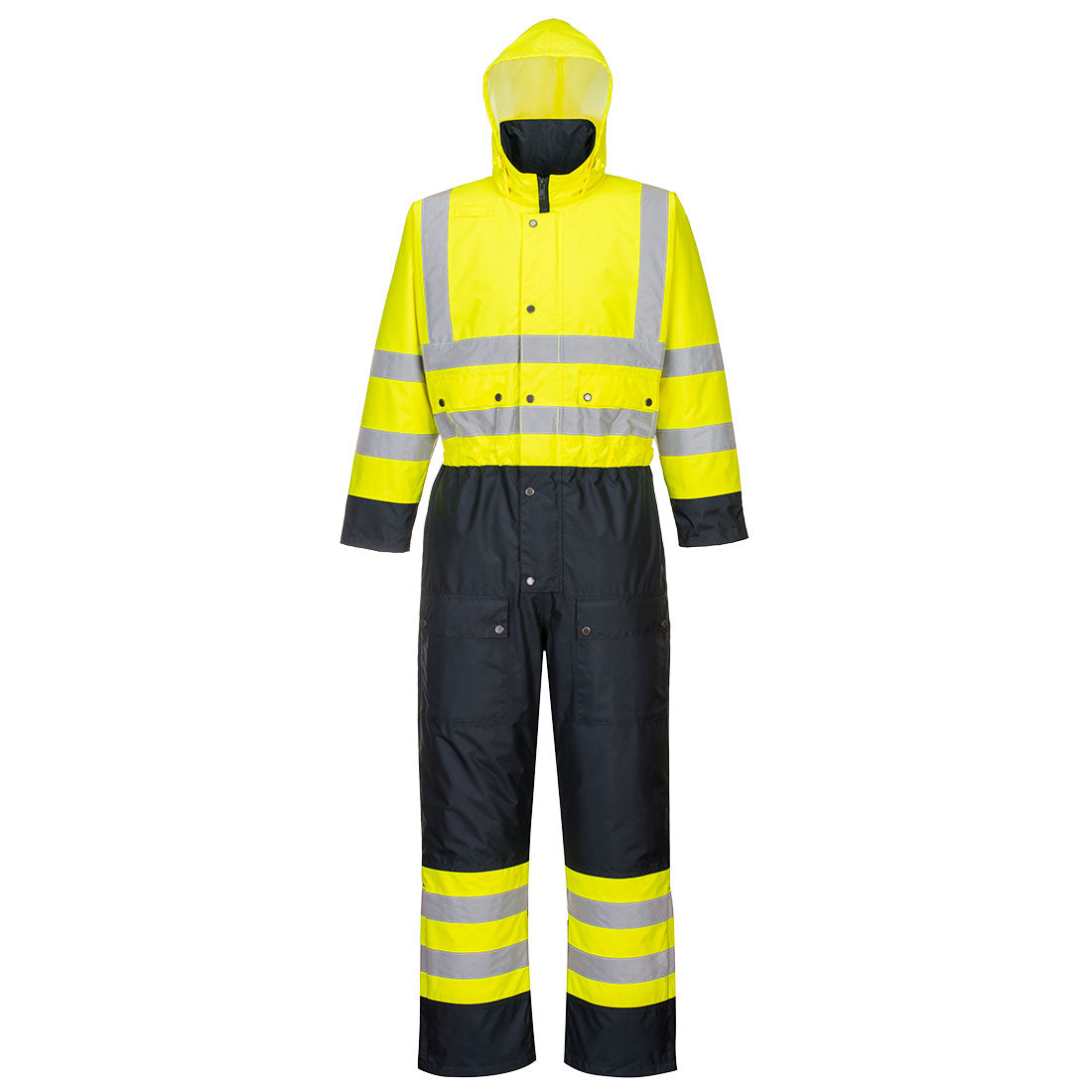 Hi-Vis Vuorelliset haalarit - Kontrastiväritys
