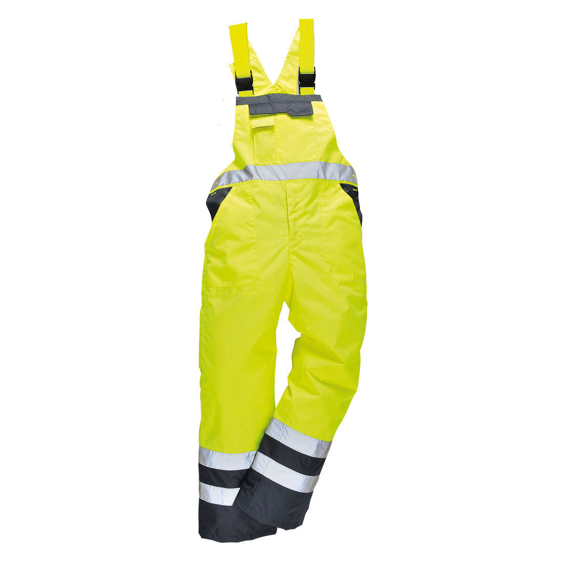 Kontrastilappuhaalarit, vuoriton - Kelta/navy