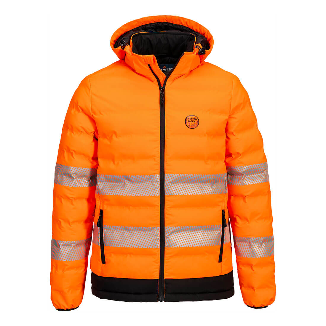Hi-Vis Ultrasonic lämmitettävä kevyttoppatakki