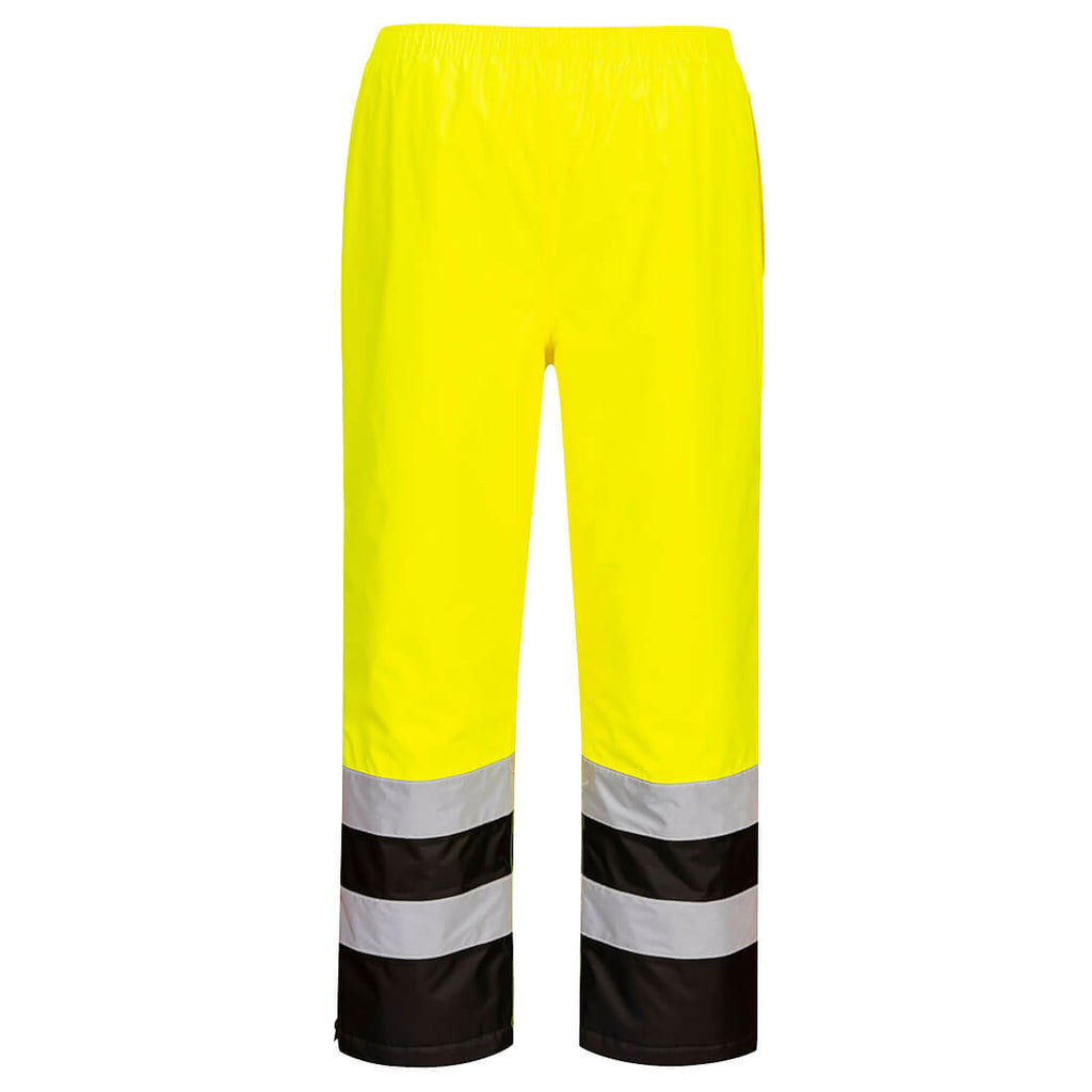 HI-Vis Talvihousut - Kelta/musta