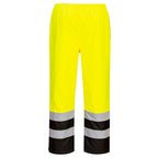 HI-Vis Talvihousut - Kelta/musta