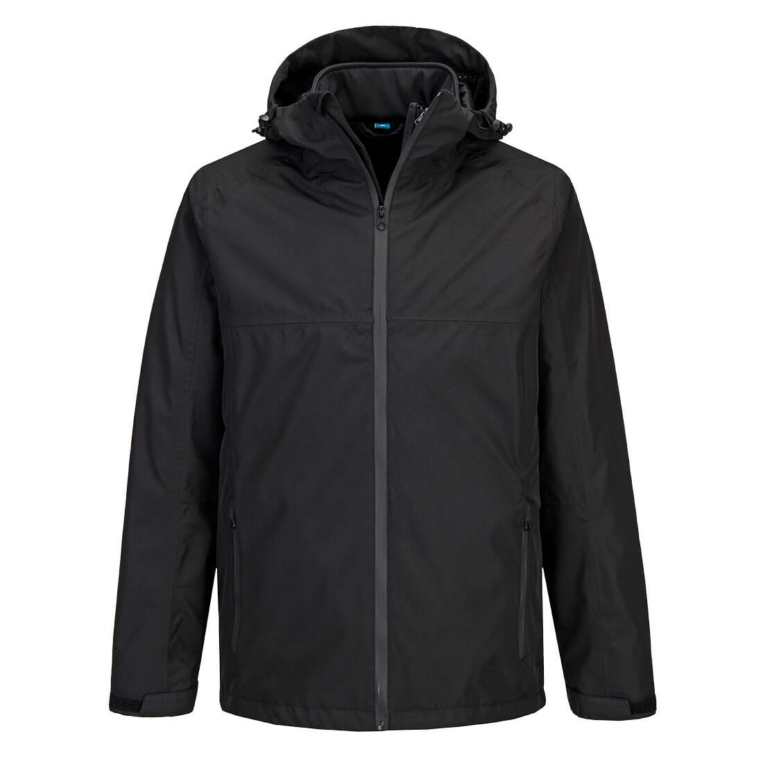 Professional 3in1 Rain Jacket - Musta