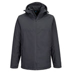 Professional 3in1 Rain Jacket - Metallinharmaa