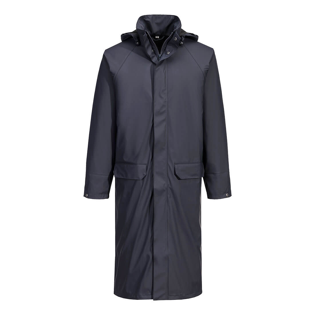 Flexatex Long Coat - Tummansininen
