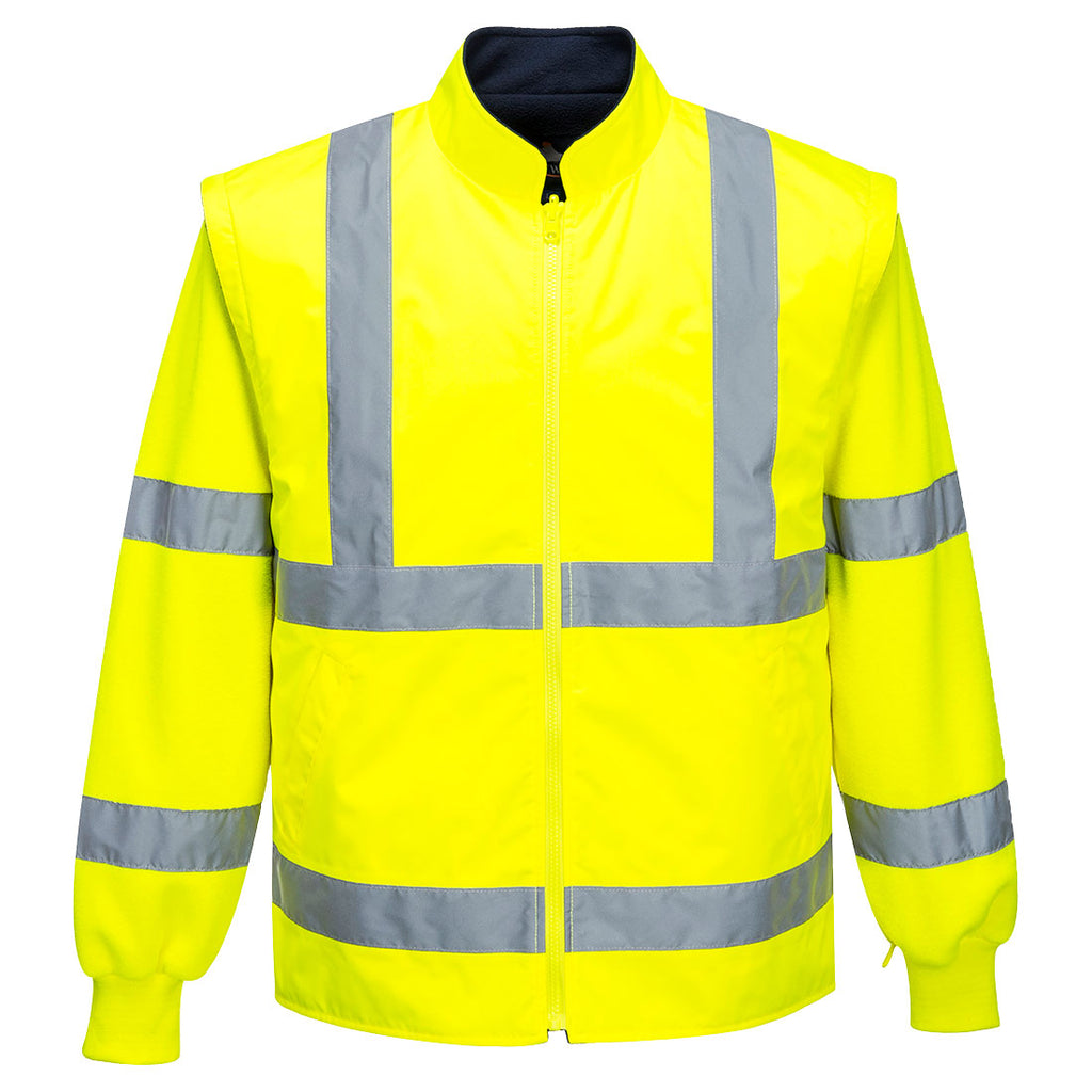 Hi-Vis 5-in-1 Takki - Keltainen