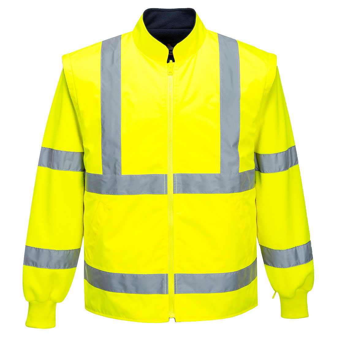 Hi-Vis 5-in-1 Takki - Keltainen