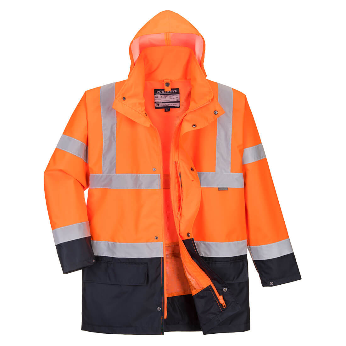 Hi-Vis 5-in-1 Kaksiväri Takki