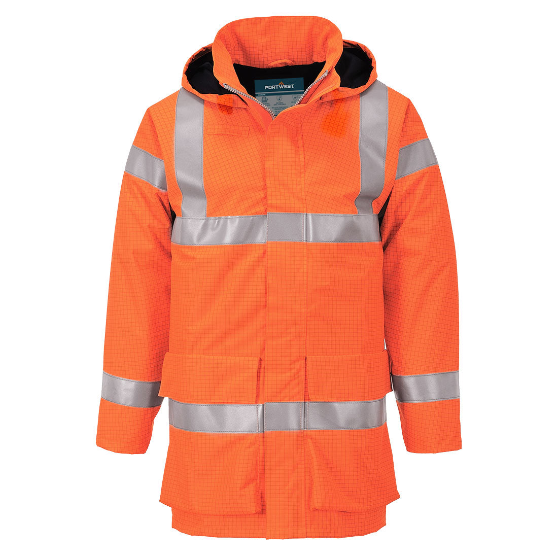 BizFlame Hi-Vis Multinormi sadetakki.