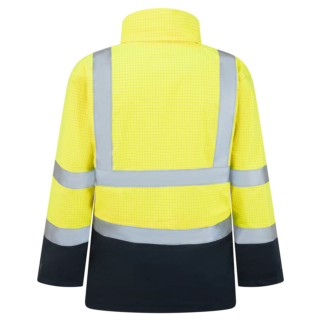 Bizflame Rain Hi-Vis multinormi parkatakki - Kelta/navy