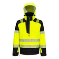PW3 Hi-Vis Hupullinen sadetta pitävä anorakki (3L)