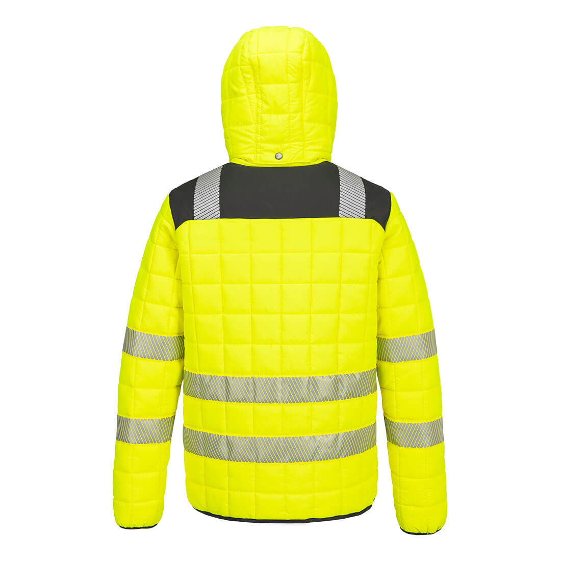 PW3 Hi-Vis Kevyttoppatakki - Kelta/musta