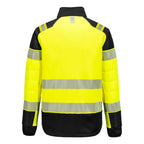 PW3 Hi-Vis Hybrid-kevyt toppatakki - Kelta/musta